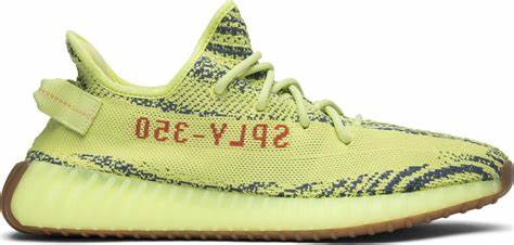 adidas Yeezy Boost 350 V2 Semi Frozen Yellow (Preowned/ No Box)