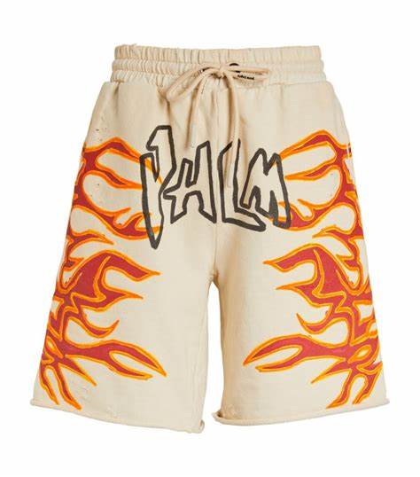 palm angel flame shorts